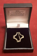 A Medieval ,Small Bronze Lozenge Shaped Brooch.
