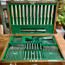 Exceptional Garrard & Co. Sterling Silver 101 Piece Flatware Service | Sheffield 1962 | Original Canteen | Free Personal Delivery
