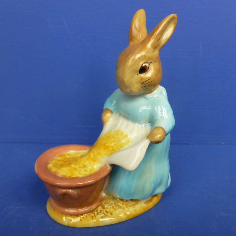 Beatrix Potter Figurine - Cecily Parsley - Gold Backstamp BP2A