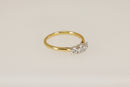 18ct Gold & Diamond Trilogy Ring
