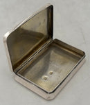Austrian Silver Theseus Temple Snuff Box. Vienna 1848, 2.7 troy ounces.