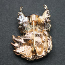 Owl brooch