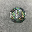 Mexican silver and abalone brooch