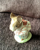 Beswick Beatrix Potter figurine Beswick Mrs Tittlemouse figurine Beswick Gold Backstamp BP2