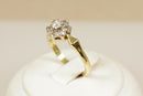 18ct Gold Diamond Cluster ‘Daisy’ Ring