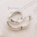Links of London Sterling Silver Chunky Oval Hoop Earrings