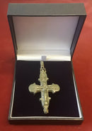 A Late Roman, Byzantine Period , Large Bronze Reliquary Cross.