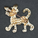 Kitten brooch
