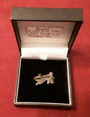 A Roman Ladies Decorated Bronze Rabbit Style Cloak Brooch.