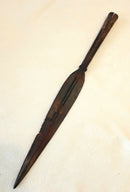 A Celtic Warriors Large Iron Spear Head.