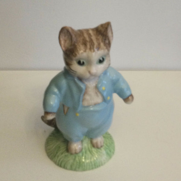 Large Royal Albert Tom Kitten figurine Royal Albert Beatrix Potter Fig