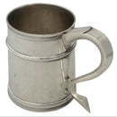 Queen Anne Style Silver Mug. London 1974 William Comyns & Sons Ltd. 18.9 troy ounces.