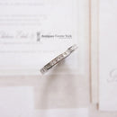 18ct White Gold Princess Cut Diamond 1.10ct Full Eternity Ring
