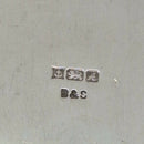 Large Vintage Silver Locket on 18" Silver Chain