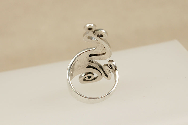 Silver ‘Studio’ Fork Ring