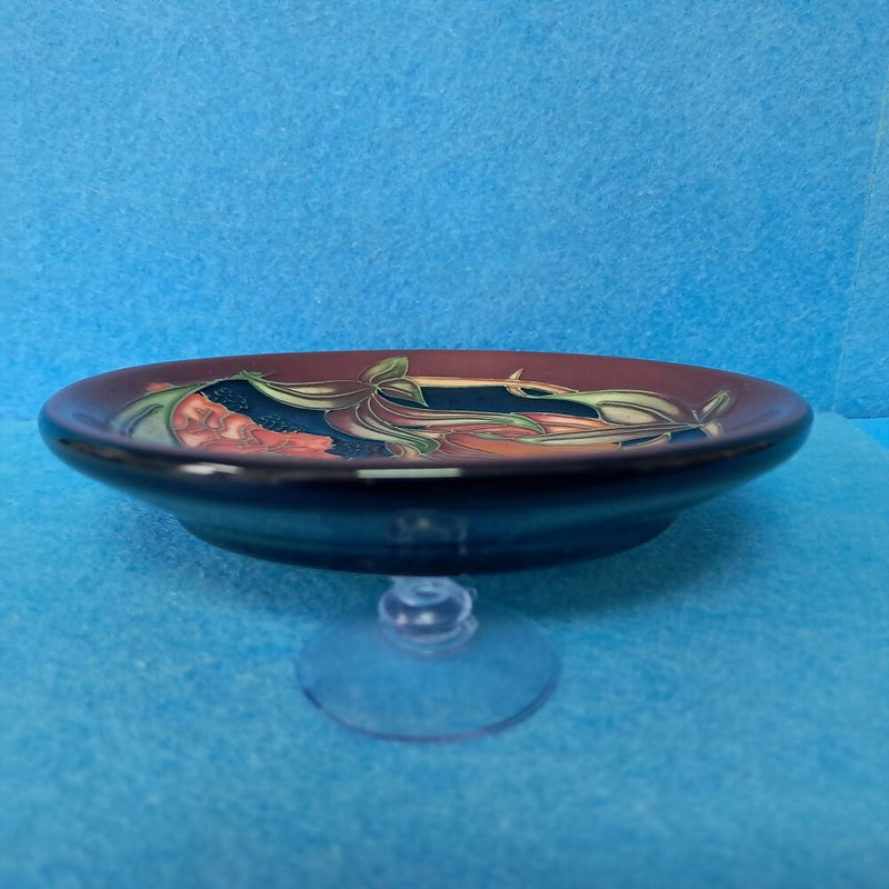 A Moorcroft Pin Dish in the Plevriana Design by Rachel Bishop