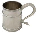 Queen Anne Style Silver Mug. London 1974 William Comyns & Sons Ltd. 18.9 troy ounces.