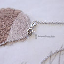 Platinum Diamond Heart Cluster Pendant
