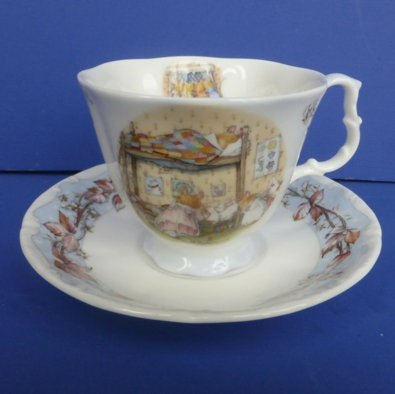 Royal Doulton Brambly Hedge Year Teacup and Saucer - 1999