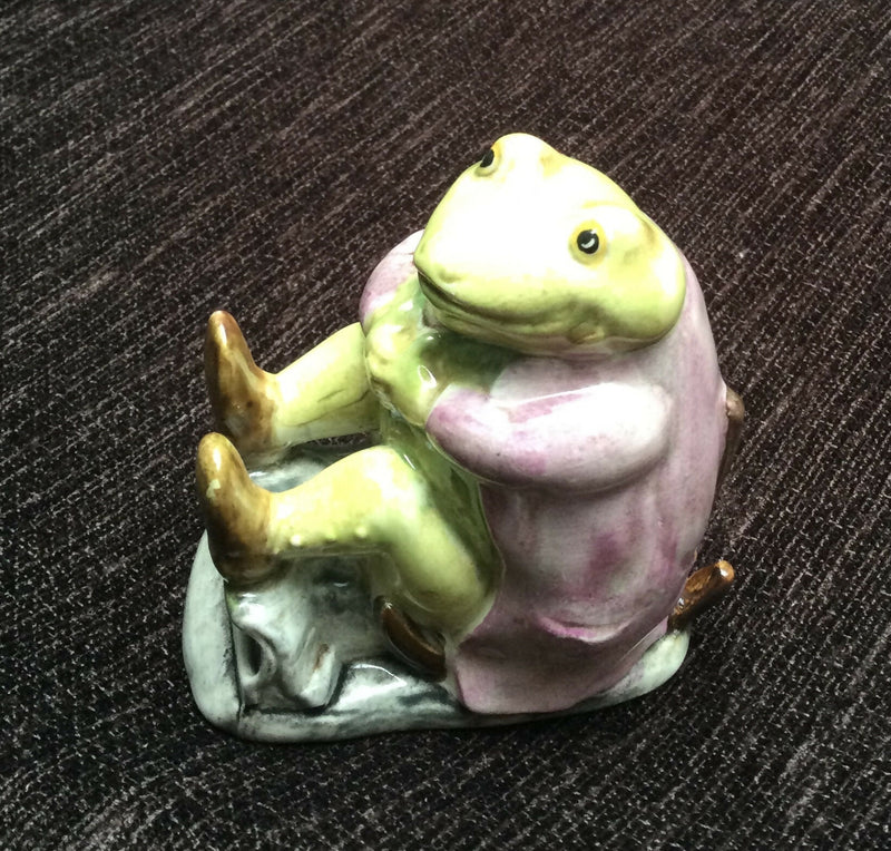 Beswick - Green frog figurine Beswick - Mr Jackson figurine Beswick Beatrix Potter frog figure