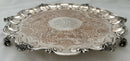 Late Georgian Old Sheffield Plate Salver, Arms of Crompton. T & J Crewsick, circa 1820 - 1840.
