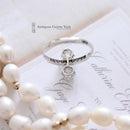 Edwardian 18ct White Gold & Diamond Fancy 2 Stone