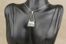 Silver Handbag Keepsake / Locket Pendant and Chain
