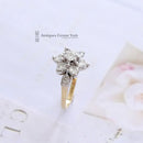 18ct Diamond Cluster Ring 1.20cts