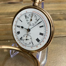 Swiss Made Chronograph Pocket Watch | Column Wheel | c.1910 Fully serviced 2026 | Chronograph Repaired & Tested
