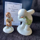 Royal Doulton Snowman figurine Royal Doulton Snowman and James figurine Doulton limited edition