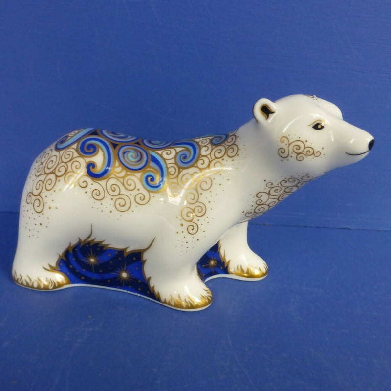 Royal Crown Derby Paperweight - Polar Bear Cub