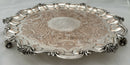 Late Georgian Old Sheffield Plate Salver, Arms of Crompton. T & J Crewsick, circa 1820 - 1840.