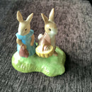 Beswick Beatrix Potter Figurine Beswick Beatrix Potter Tableau Beswick Flopsy And Benjamin Bunny BP11