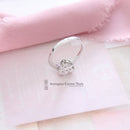 18ct White Gold Heart Cut Diamond 1.00cts Ring