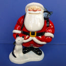 Father Christmas Cat and Dog