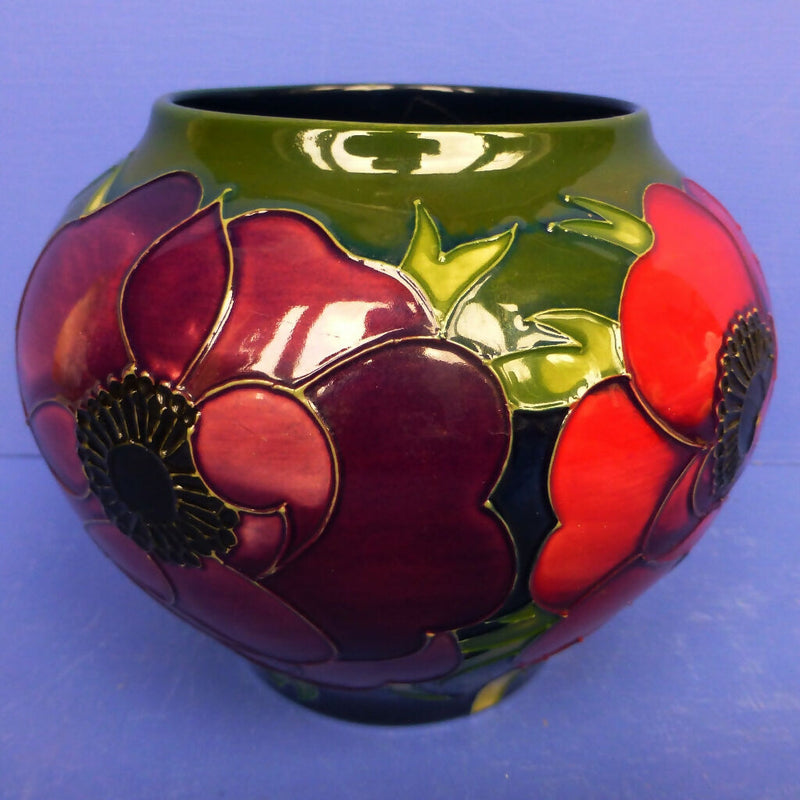 Moorcroft Vase - A Tribute To Anemone By Emma Bossons