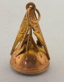 Antique Masonic Carved Chalcedony 9ct Gold Seal Fob Chester 1919