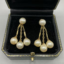 14ct Gold and Pearl Earrings