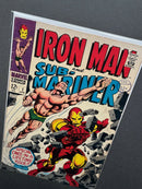 Iron Man & Sub-Mariner Vintage Comic Book - Marvel 1968