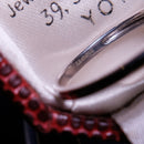 9ct White Gold Aquamarine Trilogy Ring With Diamonds Size P