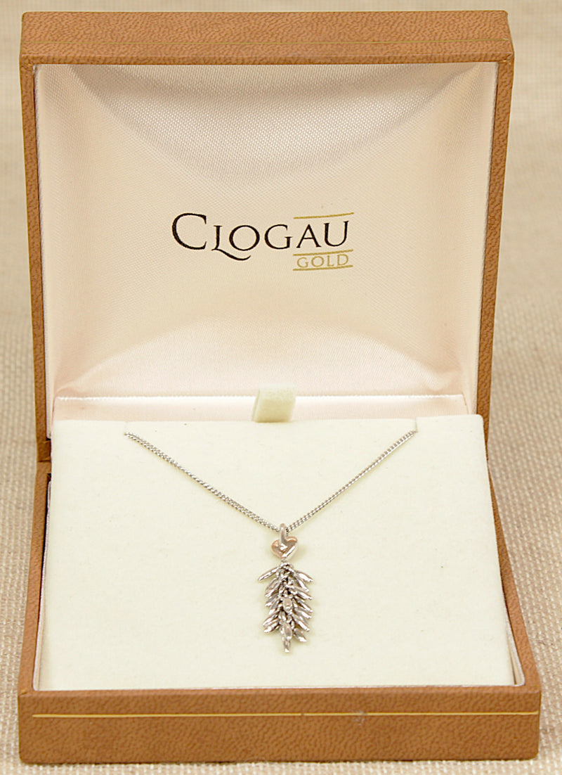 Silver & Gold Clogau Pendant & Chain