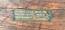 HMS Foudroyant, 1897 Wreck Salvaged Oak and Copper Inkstand.