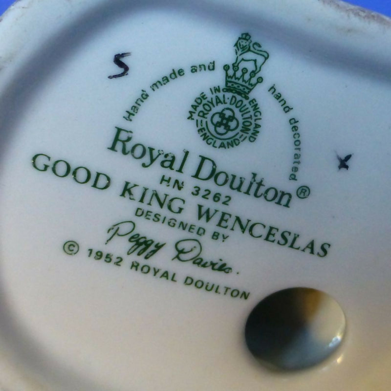 Royal Doulton Miniature Character Figurine - Good King Wenceslas HN326