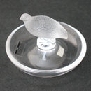 Lalique Grouse pin/ring dish