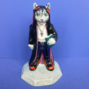 Little Acorns pottery - Jacobs of 'The Shambles' Whitby Limited Edition Figurine - Whitby Goth (Boxed)