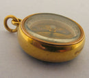 18ct gold compass