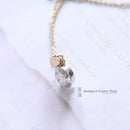 14ct Diamond Single Stone Pendant 0.40ct