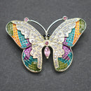 Butterfly brooch