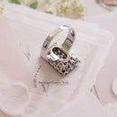 Exceptional Quality Diamond Rectangular Cluster