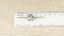 Edwardian Silver & Rock Crystal Bar Brooch